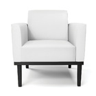 Kit 2 Poltronas Base De Madeira Fixa Preto Marisa Corino Bran