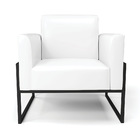 Kit 2 Poltronas Base Industrial Alta Preto Marisa Corano Bran