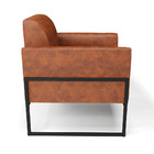 Kit 2 Poltronas Base Industrial Alta Preto Marisa Corano - No