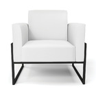 Kit 2 Poltronas Base Industrial Alta Preto Marisa Corino - Br