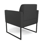 Kit 2 Poltronas Base Industrial Preto Marisa Corino - Preto