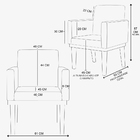 Kit 2 Poltronas Cadeira Reforçada - Escritório Recepção Verde