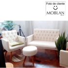 Kit 2 Poltronas Cadeiras Capitone Confortável Recepção Sala E