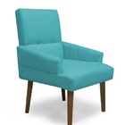 Kit 2 Poltronas Cadeiras Decorativa Sala De Jantar Itália Sue