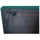 Kit 2 Poltronas Cadeiras Decorativas Suede Liso Azul Turquesa