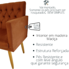 Kit 2 Poltronas Capitone Decorativas Sala, Leitura, Hall E  C