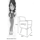 Kit 2 Poltronas Capitone Decorativas Sala, Leitura, Hall E  C