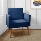 Kit 2 Poltronas Decorarivas Sala Atendimento Recepção Estétic