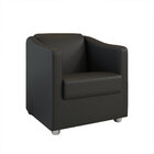 Kit 2 Poltronas Decorativa Ana Corano Pés Cromado - Pallazio