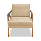 Kit 2 Poltronas Decorativa Ana Para Sala De Estar Linho Doura