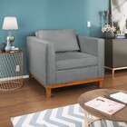 Kit 2 Poltronas Decorativa Europa Bouclé - Amarena Móveis - C