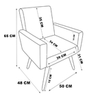 Kit 2 Poltronas Decorativa Infantil Confortável Para Quarto S