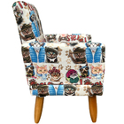 Kit 2 Poltronas Decorativa Infantil Confortável Para Quarto S