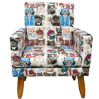 Kit 2 Poltronas Decorativa Infantil Confortável Para Quarto S