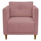 Kit 2 Poltronas Decorativa Luxo Para Sala Recepção Consultóri