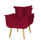 Kit 2 Poltronas Decorativa Para Sala  Escritorio E Recepção +