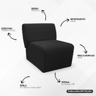 Kit 2 Poltronas Decorativa Para Sala Manicure Consultório Esc