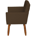 Kit 2 Poltronas Decorativa Para Sala Recepção Beatriz Suede C