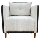 Kit 2 Poltronas Decorativa Para Sala Recepção Consultório Avi