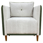 Kit 2 Poltronas Decorativa Para Sala Recepção Consultório Avi