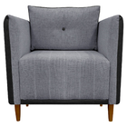 Kit 2 Poltronas Decorativa Para Sala Recepção Consultório Avi