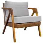 Kit 2 Poltronas Decorativa Para Sala Recepção Consultório Esc