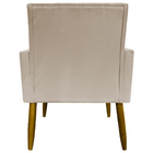 Kit 2 Poltronas Decorativa Para Sala Recepção Consultório Esc