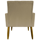 Kit 2 Poltronas Decorativa Para Sala Recepção Consultório Esc