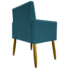 Kit 2 Poltronas Decorativa Para Sala Recepção Consultório Esc