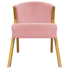 Kit 2 Poltronas Decorativa Para Sala Recepção Consultório Esc