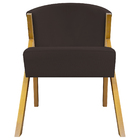 Kit 2 Poltronas Decorativa Para Sala Recepção Consultório Esc