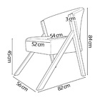 Kit 2 Poltronas Decorativa Para Sala Recepção Consultório Esc