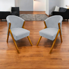 Kit 2 Poltronas Decorativa Para Sala Recepção Consultório Esc