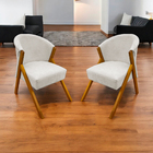 Kit 2 Poltronas Decorativa Para Sala Recepção Consultório Esc