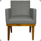 Kit 2 Poltronas Decorativa Para Sala Recepção Consultório Esc