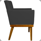 Kit 2 Poltronas Decorativa Para Sala Recepção Consultório Esc