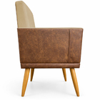 Kit 2 Poltronas Decorativa Para Sala Recepção Escritório Cons