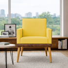 Kit 2 Poltronas Decorativa Para Sala Recepção Escritório Cons