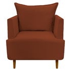 Kit 2 Poltronas Decorativa Para Sala Recepção Escritório Cons