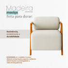 Kit 2 Poltronas Decorativa Para Sala Recepção Manicure Cadeir