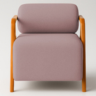 Kit 2 Poltronas Decorativa Para Sala Recepção Manicure Cadeir