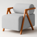 Kit 2 Poltronas Decorativa Para Sala Recepção Manicure Cadeir