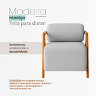 Kit 2 Poltronas Decorativa Para Sala Recepção Manicure Cadeir