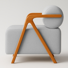 Kit 2 Poltronas Decorativa Para Sala Recepção Manicure Cadeir