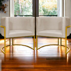 Kit 2 Poltronas Decorativa Para Sala Recepção Manicure Consul