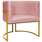 Kit 2 Poltronas Decorativa Para Sala Recepção Manicure Consul