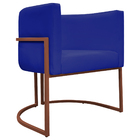 Kit 2 Poltronas Decorativa Para Sala Recepção Manicure Consul