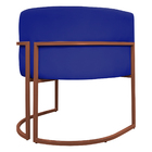 Kit 2 Poltronas Decorativa Para Sala Recepção Manicure Consul