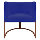 Kit 2 Poltronas Decorativa Para Sala Recepção Manicure Consul