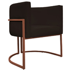 Kit 2 Poltronas Decorativa Para Sala Recepção Manicure Consul